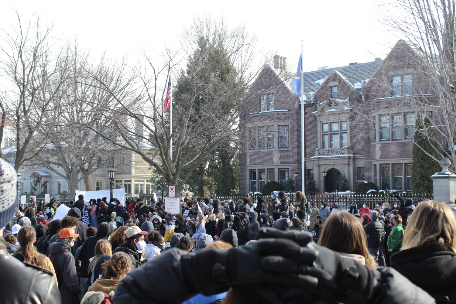 Students Gather at Central High School to Protest Killing of Amir Locke