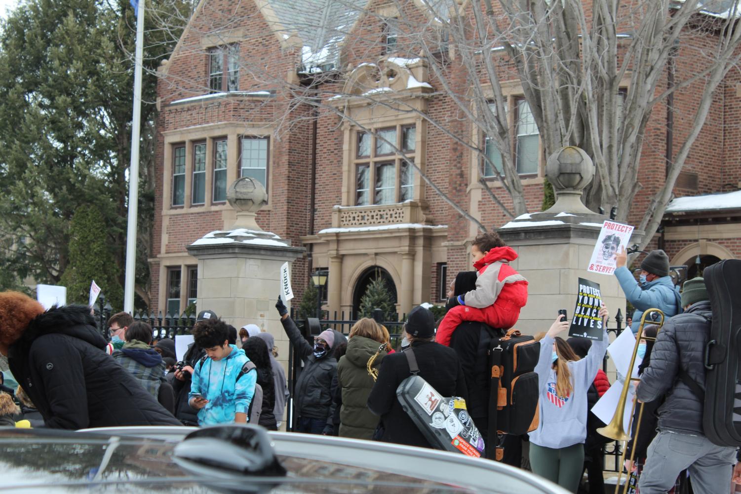 Students Gather at Central High School to Protest Killing of Amir Locke