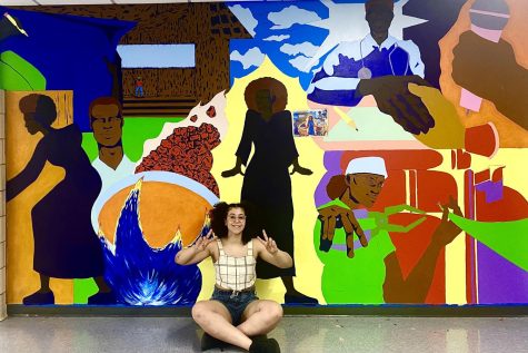 The Creator Behind The Career Center Mural