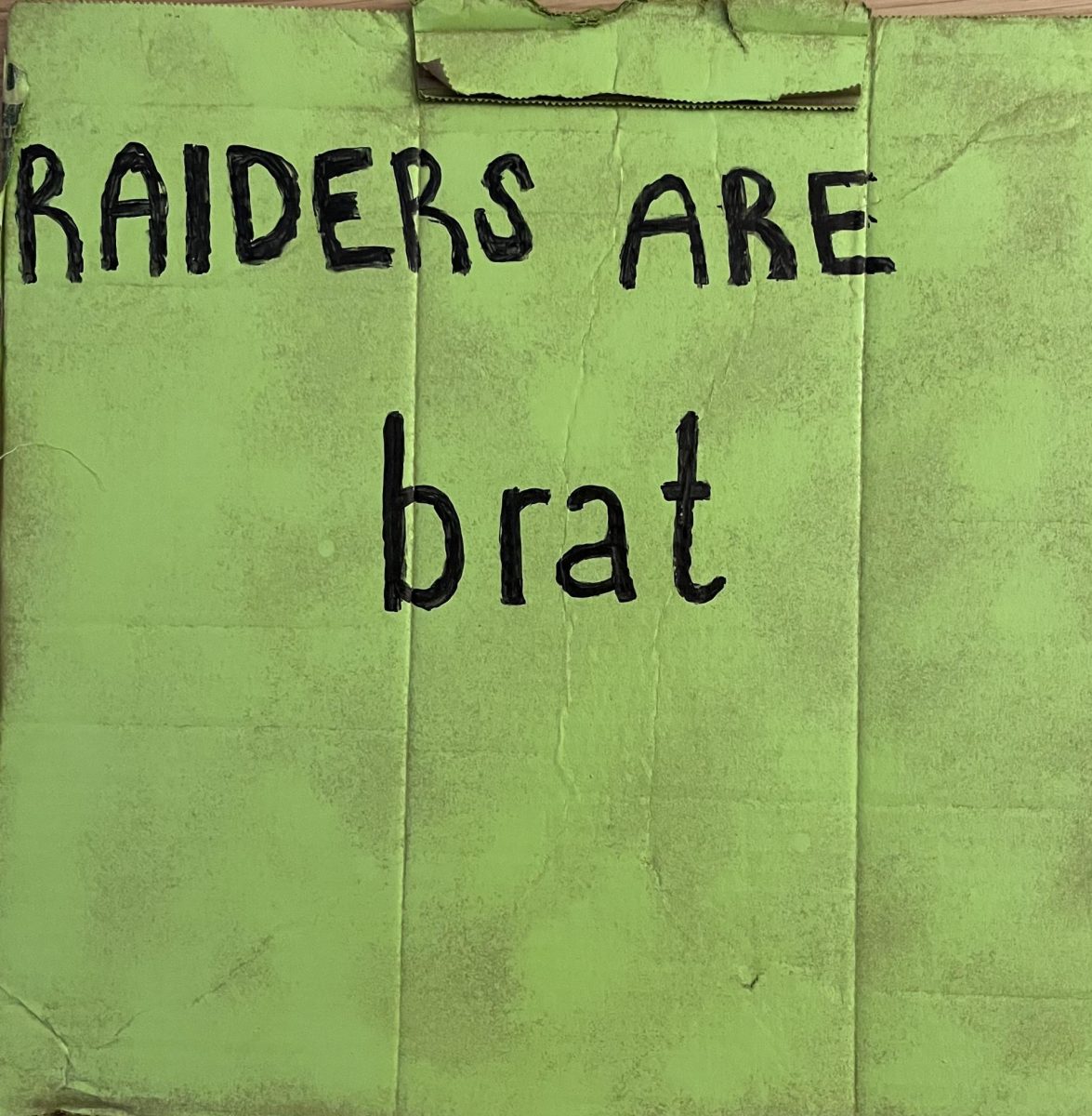 The Charli XCX influence has reached RAHS, with Raiders adopting the “Brat” trend.