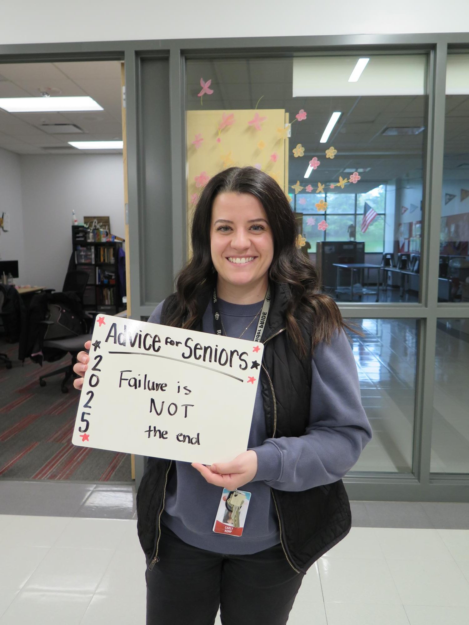 RAHS Staff Give 2025 Seniors Advice