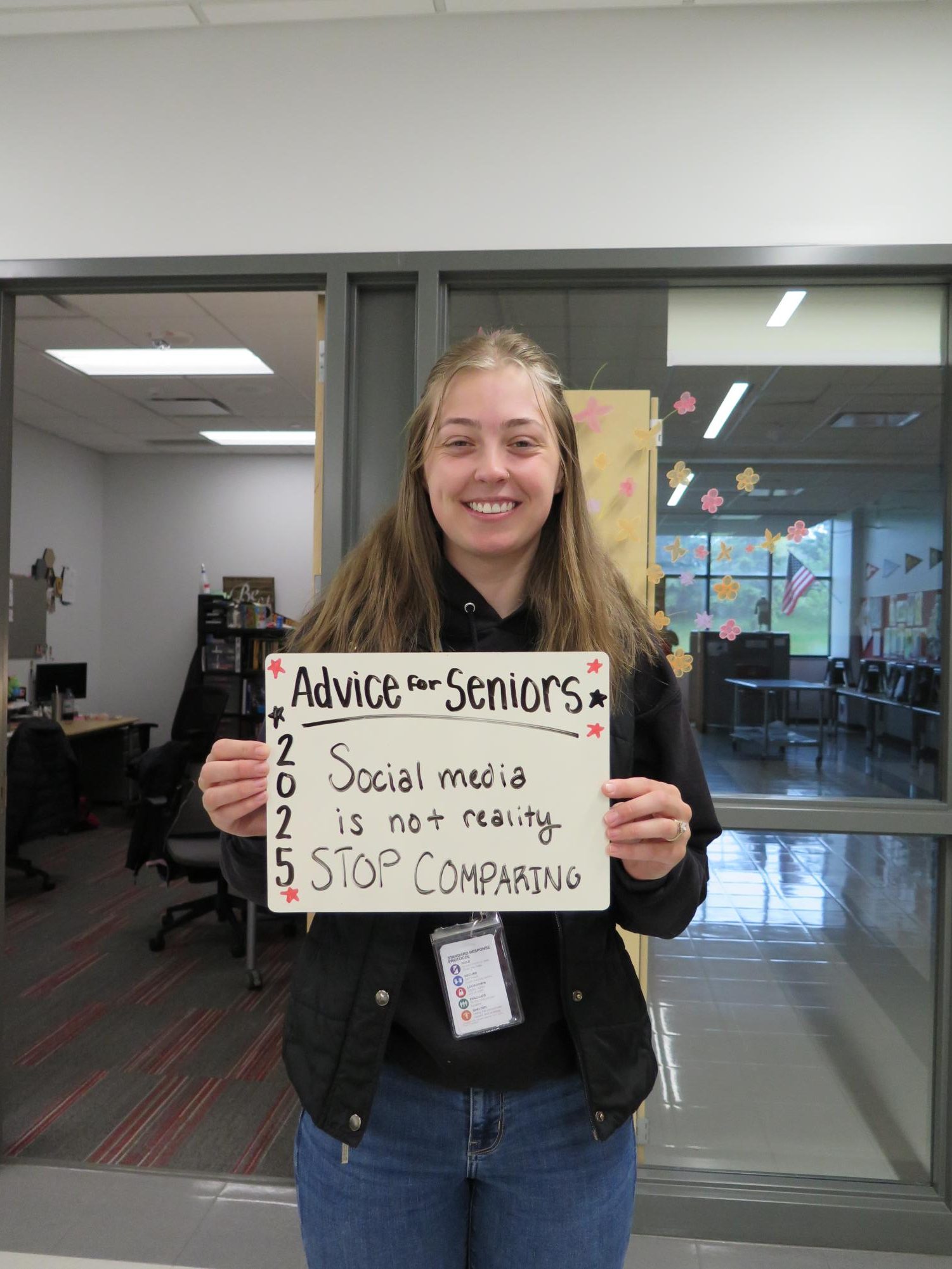 RAHS Staff Give 2025 Seniors Advice