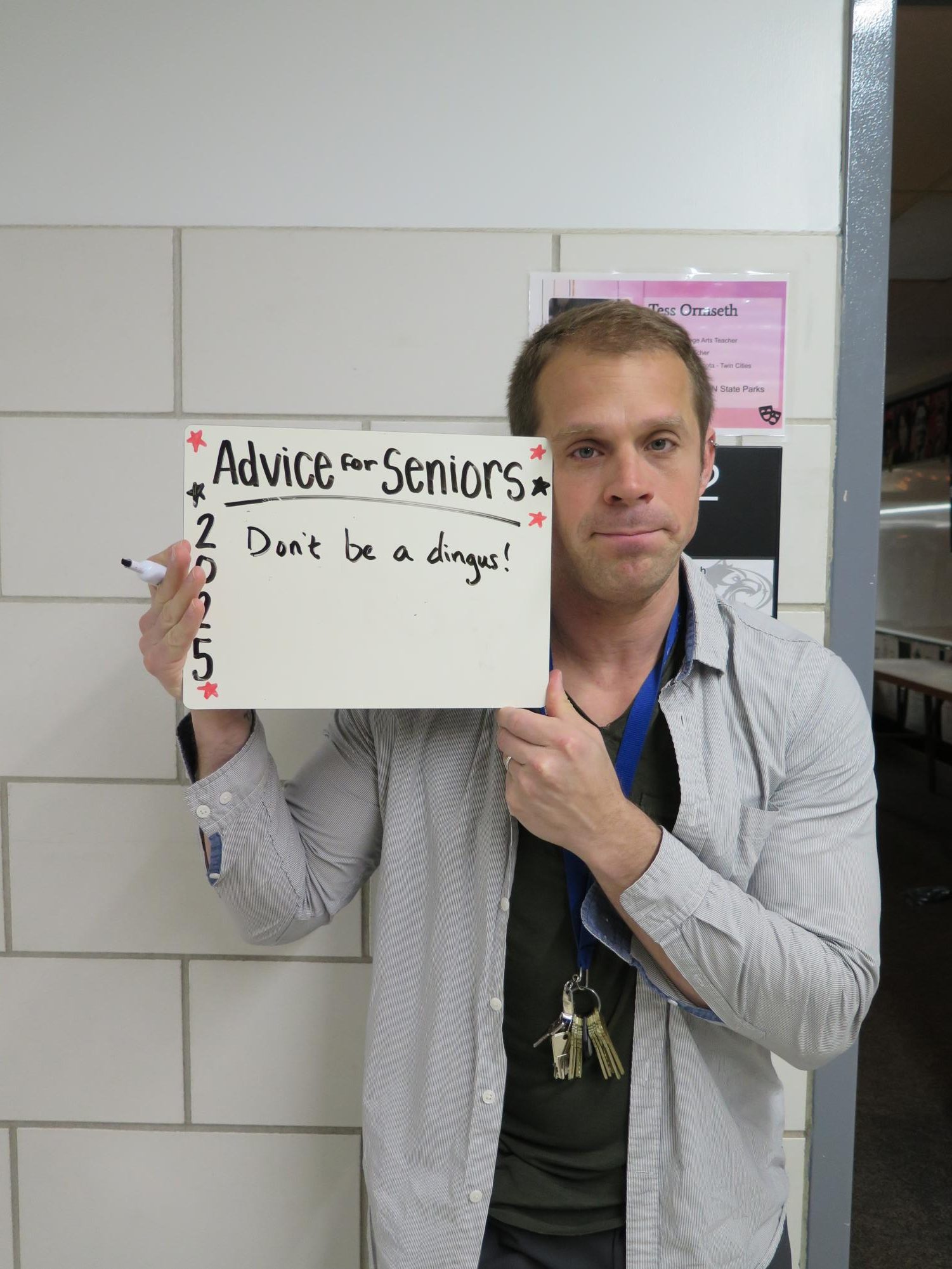 RAHS Staff Give 2025 Seniors Advice