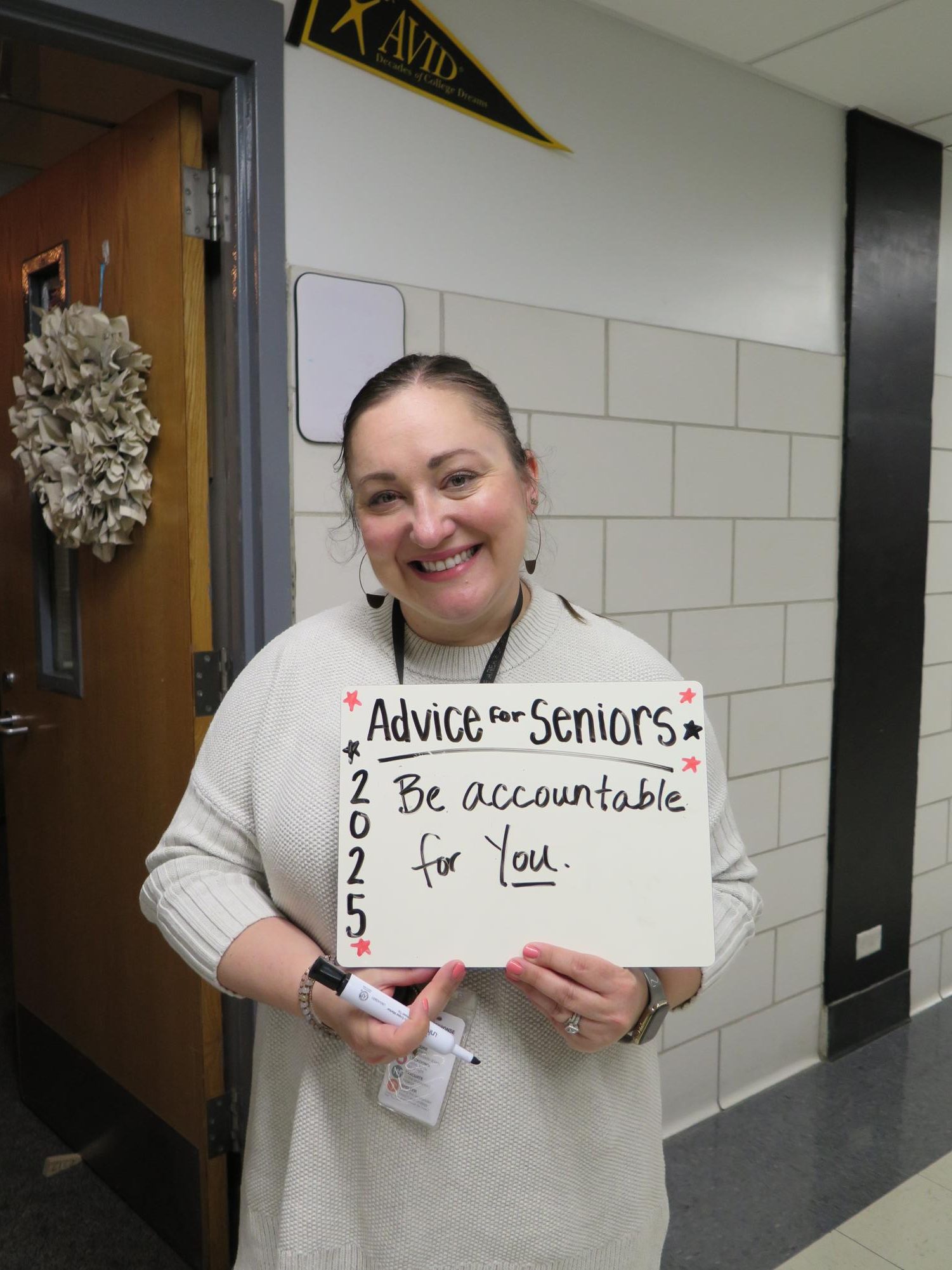 RAHS Staff Give 2025 Seniors Advice