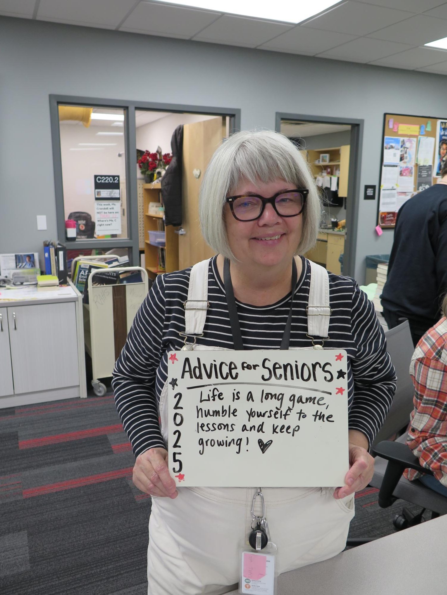 RAHS Staff Give 2025 Seniors Advice