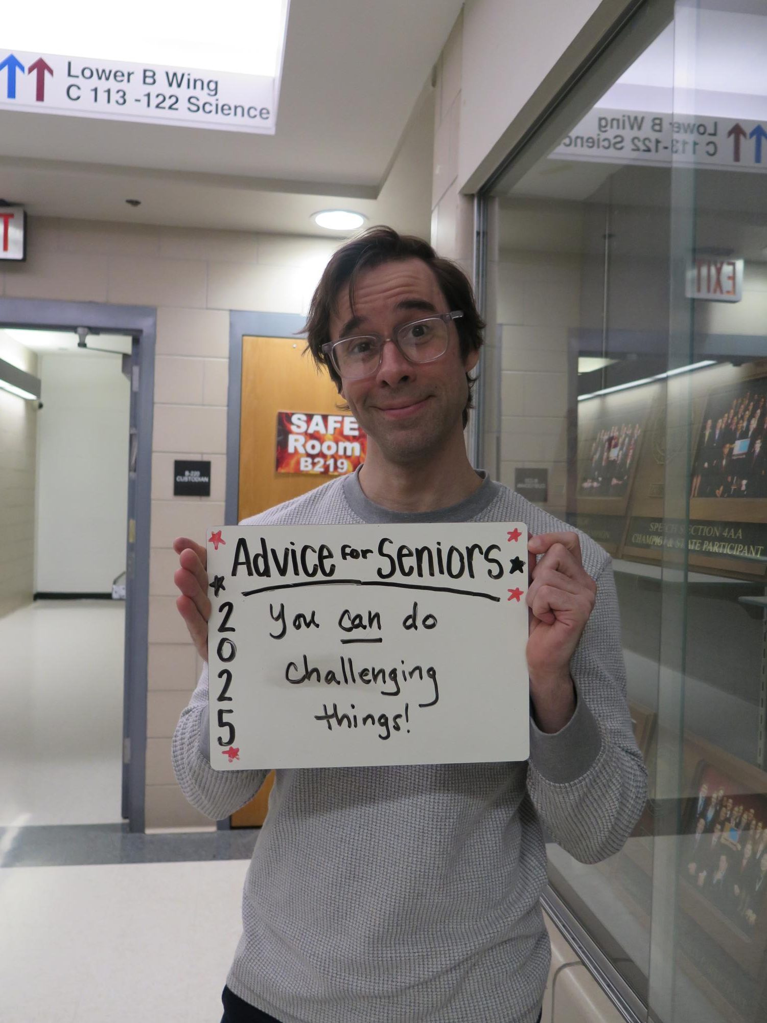 RAHS Staff Give 2025 Seniors Advice