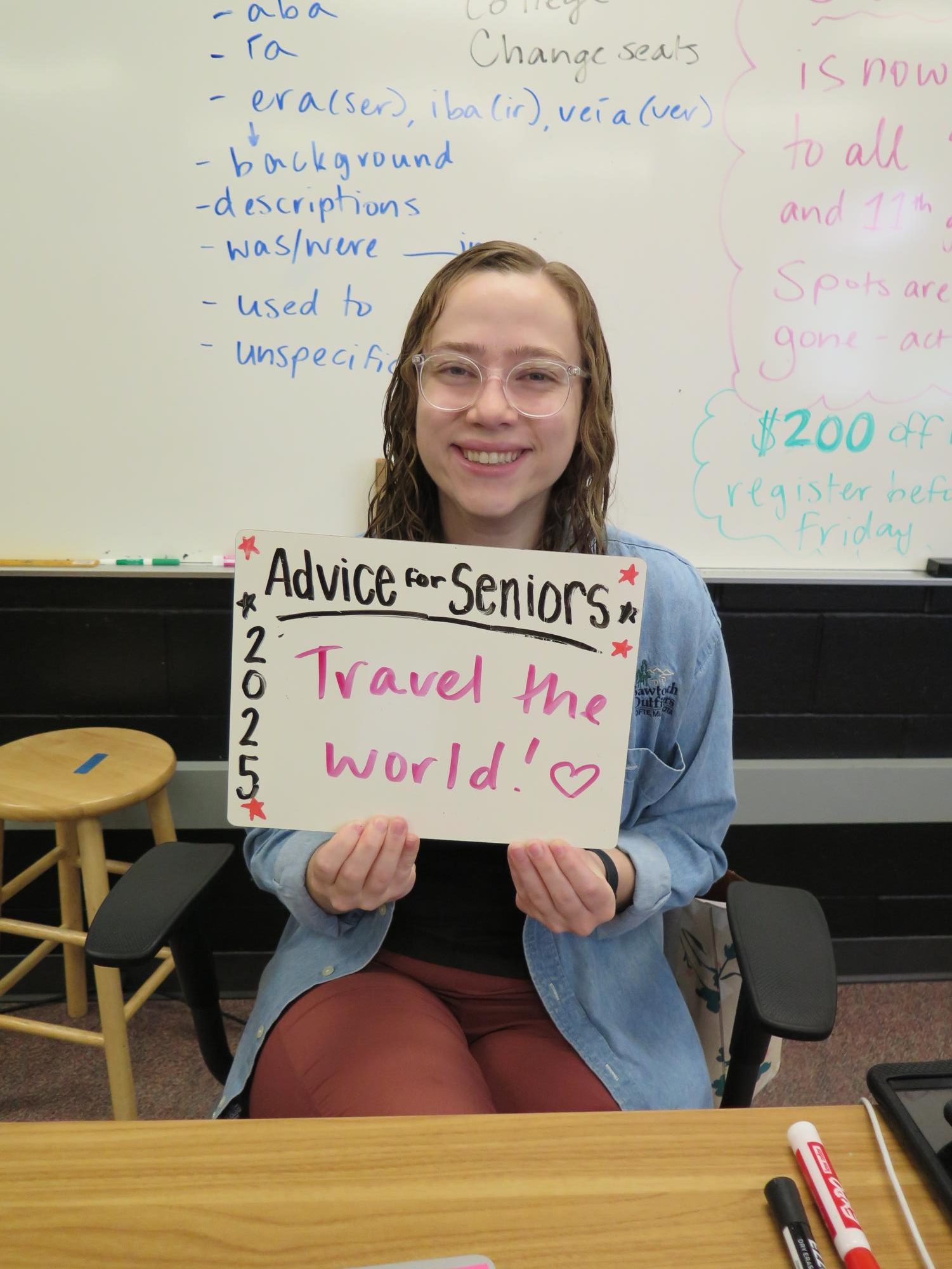 RAHS Staff Give 2025 Seniors Advice