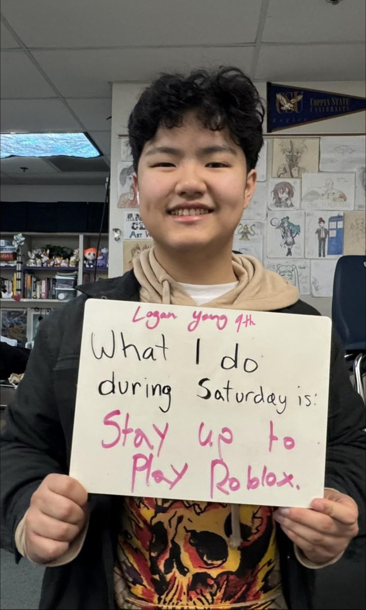 Hey! It's Saturday...  What are we likely to find you doing?