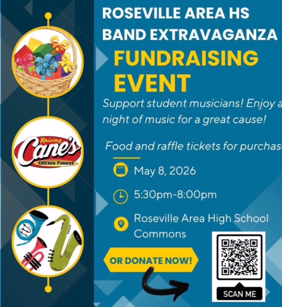 Give a Boost To Band on Friday