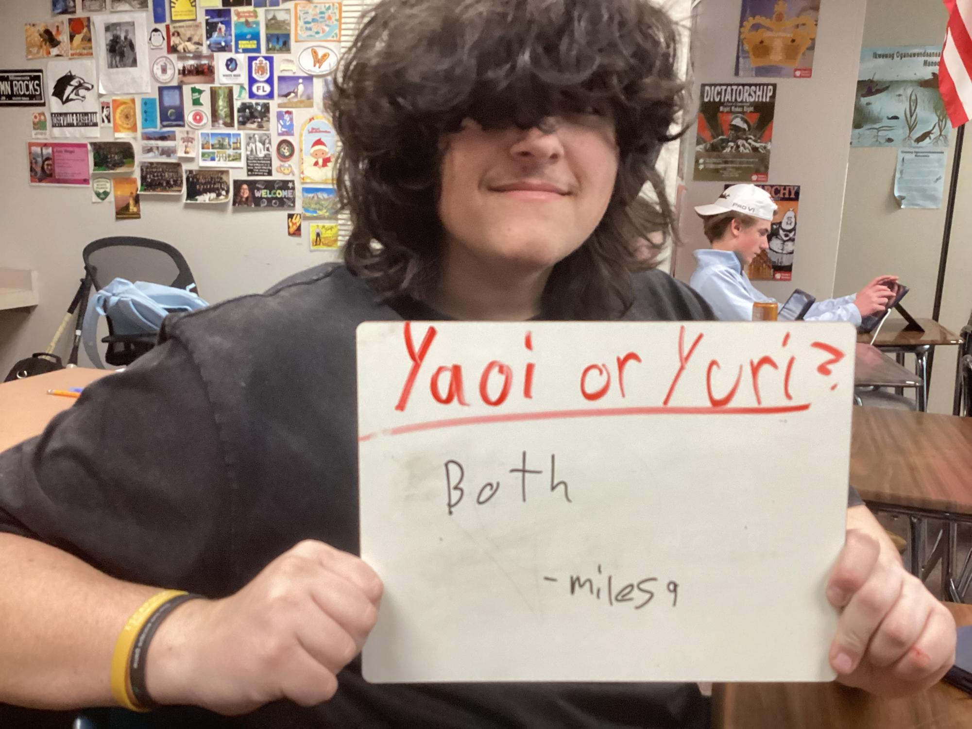 Yaoi or Yuri, what do students think?